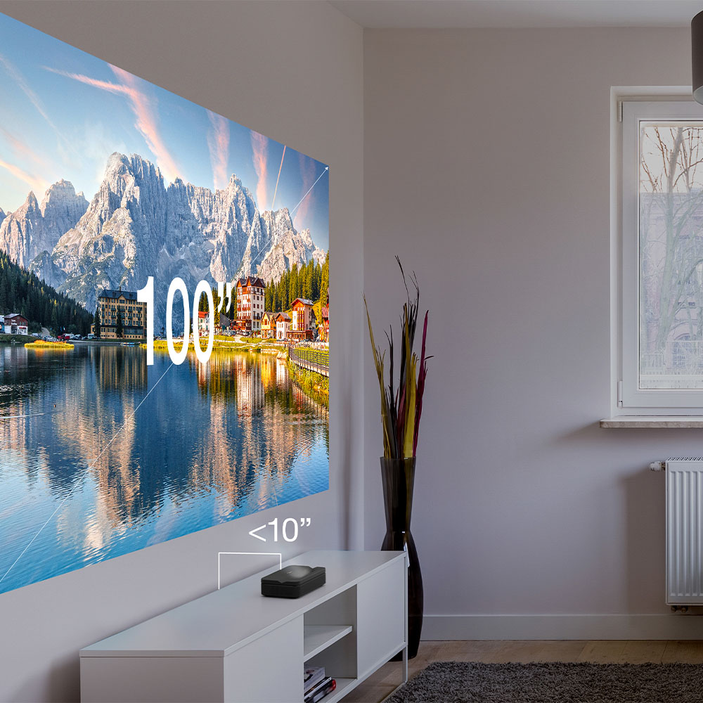 100" from 10" Photon Go 