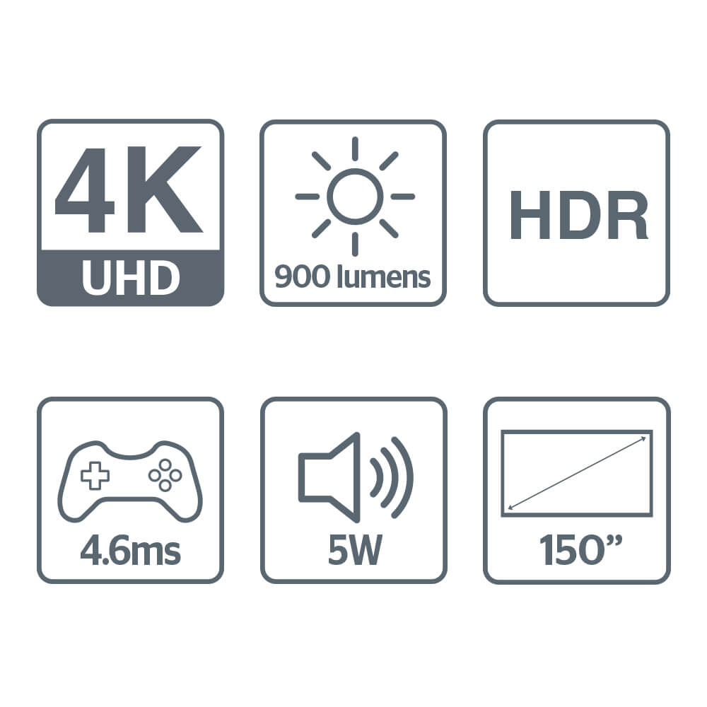 Photon Life 4K UHD feature icons