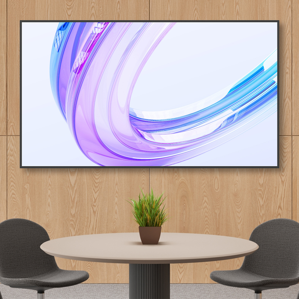 4K image displayed on Optoma N3982K flat panel display demonstrating vivid colors and sharp detail