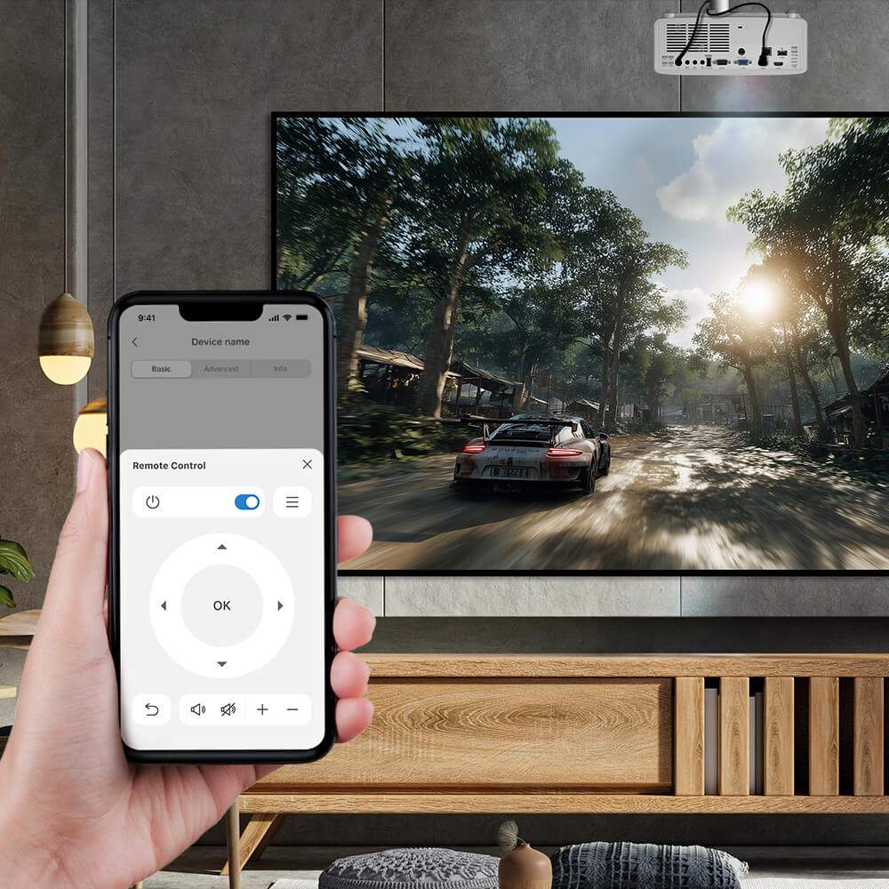 Intuitive remote control your display