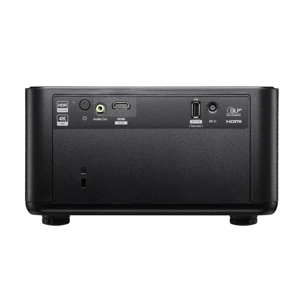 Back IO view Optoma Photon Life 4K UHD