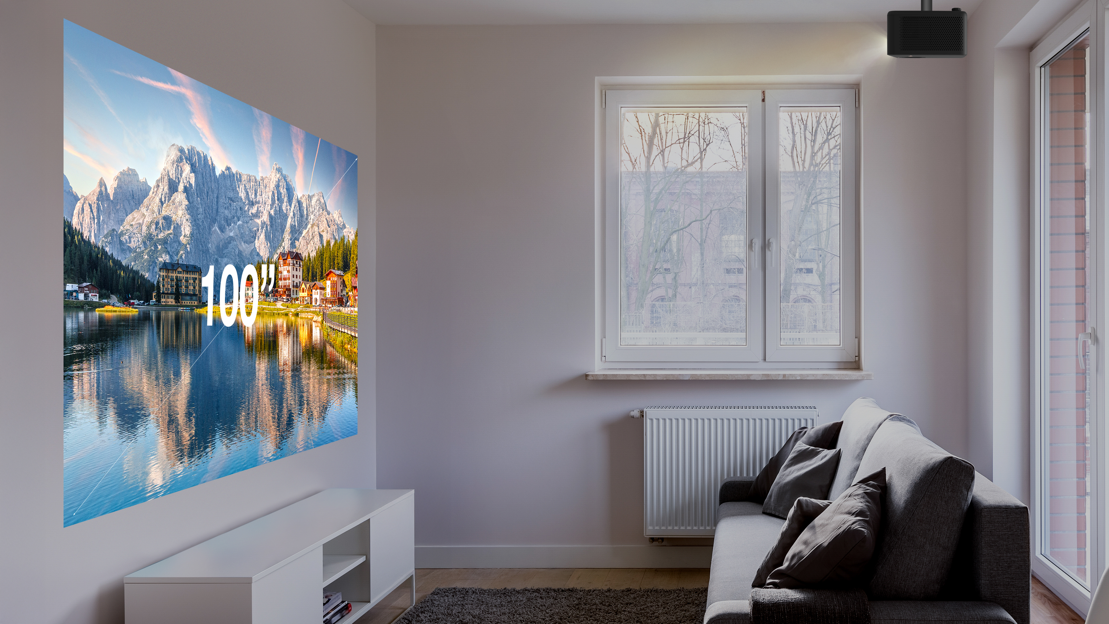 Big Screen, Small Space