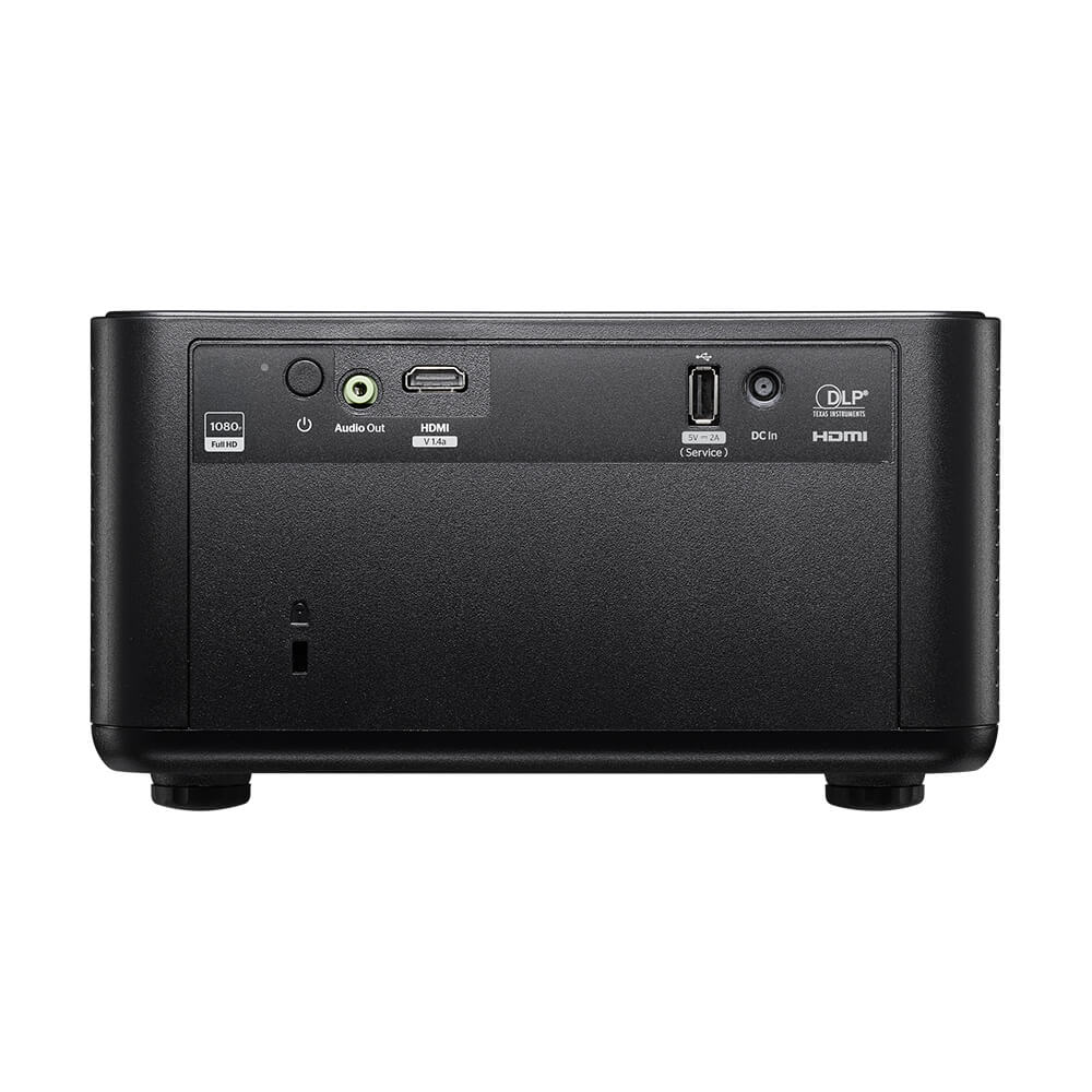 Back IO view Optoma Photon Life 1080p FHD