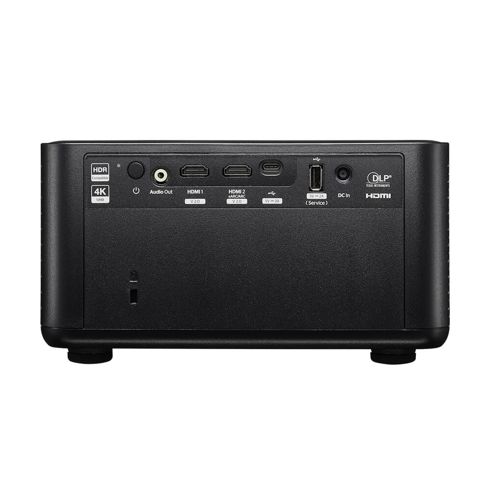 Back IO view Optoma Photon Life 4K UHD