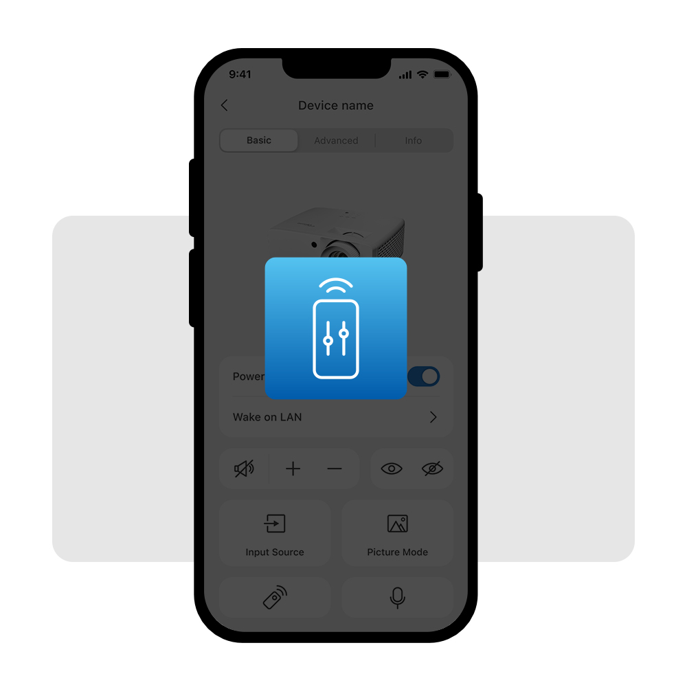 Download the Optoma Smart Control APP